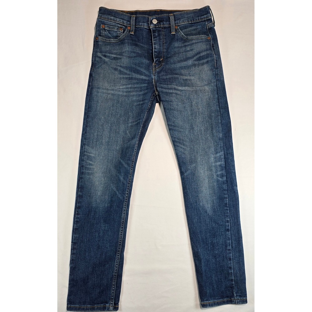 Levis 510 Skinny Fit Mens Jeans 30x30 Blue Denim 05510-1070 Medium Wash